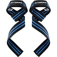 Los mejores  - Fitgriff® Straps Powerlifting- Levantamiento de Pesas- Agarres para Gym- Agarraderas Gimnasio- Peso Muerto - Lifting…